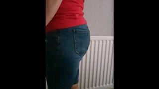 Step mom challenge step son taking off his prick and fuck in front of GF
