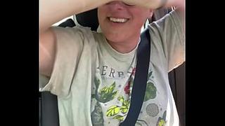 Exhibitionist Milf at Drive Thru Uses Remote Control Toys and Cumming Multiple Times in Public with Lovense Lush