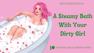 A Steamy Bath With Your Wild Whore - ASMR Audio Roleplay
