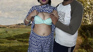 Milky Titties, Indian Ex-Gf Gets Screwed Hard By Humongous Dick Bf ravishing Desi saarabhabhi in Hindi audio xxx HD outdoor sex