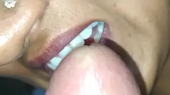 Blowing and eating wang very sensuali she inserting his toung in pee hole