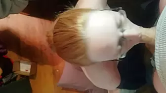 Hand-Job Bj Cums On In The Face