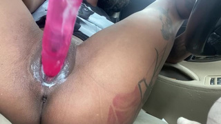 Cop caught Charming tatted playing in her vagina