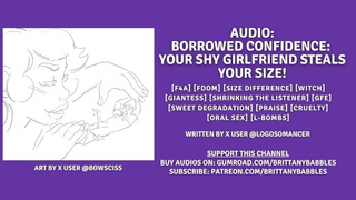 Audio: Borrowed Confidence: Your Shy Gf Steals Your Size!