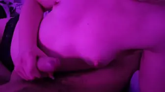 little whore jerks my rod off and likes how I jizz on her 18 years cougar