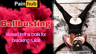 Ballbusting my Slave! Stomping Stamping Ball Kicking CBT Bondage BDSM Femdom Real Amateurs Amatuer Milf Stepmom