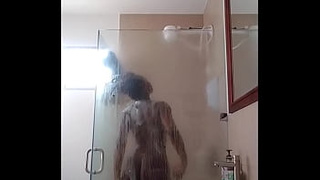 They Said Don't Drop Soap But Black Skank In The Shower Dropped The Dildo Schlong OMG LOL - Mastermeat1