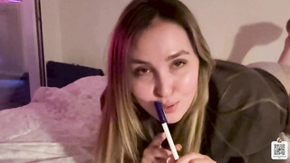 A Lover Is Learning English with His Best Friend's Mommy and She Asks Him to Fuck Her