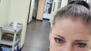 American MILF Work Masturbates Mix of