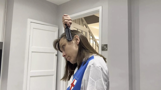 Hair brushing