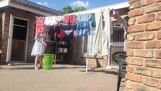 Ex-wife fucking neigbor outdoor fucking