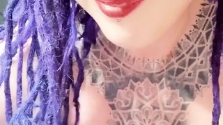 Orgasm with My Toys Scottish FAT WOMAN MILF with Tattoos and Humongous Titties