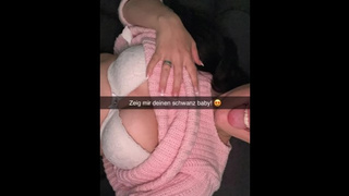 18 year mature GF cheats with her stepbrother brother and sends it to him on snapchat