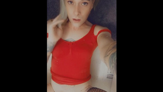 Fine feminine trans will spread her legs and look you in the eyes while you fuck her brains out!