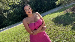 Super wide Hispanic gets picked up and boned in Rolls Royce Truck - Zoey foxx