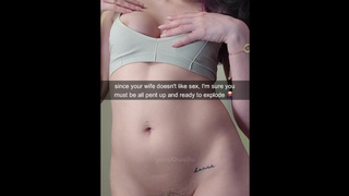 Sleazy Snapchats from your Ex-wife's Hairy Best Friend