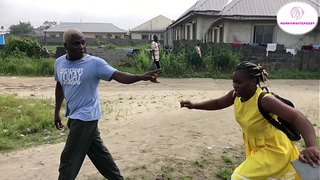 HORNY STUDENT RUNS AFTER THE AFRICAN TEACHER TO TRADE SEX FOR SCORES. SEE FULL SEX TAPE ON RED