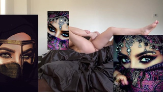UR WILD WHITE WHORE MISS BBC-YOGA&STRETCH IN MORNING&MASTURBATE-ARABIAN SNOWWHITE-USA-LOS ANGELES