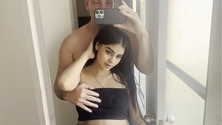 Me and my busty GF make a movie