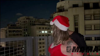 Silent Night, She Wanted to Roll in the Bum on Christmas Eve l Complete in Sheer and X-RED