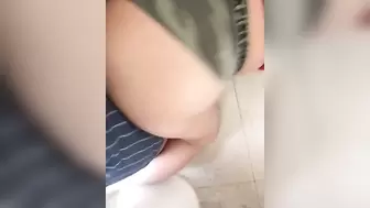 Latina Girlfriend getting Fucked in her Moms Bathroom by Boyfriend