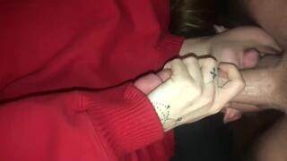 Deepthroat for my French Gf