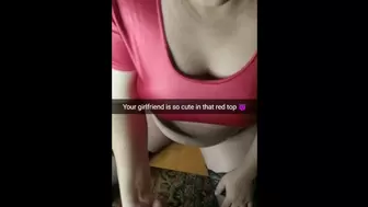 My College Gf Start Cheating! even in Join the Sex Party Sex [cuckold RP Snapchat]