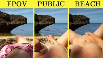 FPOV, Public Beach Masturbates, Amateurs, Lionrynn