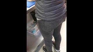 Step Mom Hammered there Jeans from ass by Step Son in the Kitchen